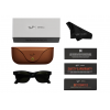 Умные очки Ray-Ban Meta* Wayfarer Gen 1 Matte Black, Фотохромные линзы Clear Transitions Graph.Green (RW4012), размер M
